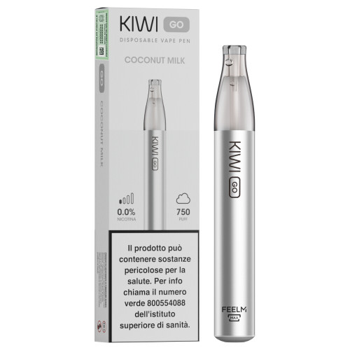 Kiwi Go Sigaretta Elettronica Usa e Getta Coconut Milk