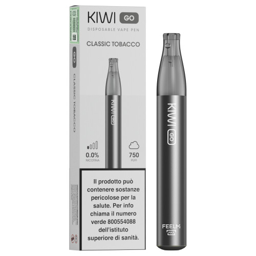 Kiwi Go Sigaretta Elettronica Usa e Getta Classic Tobacco